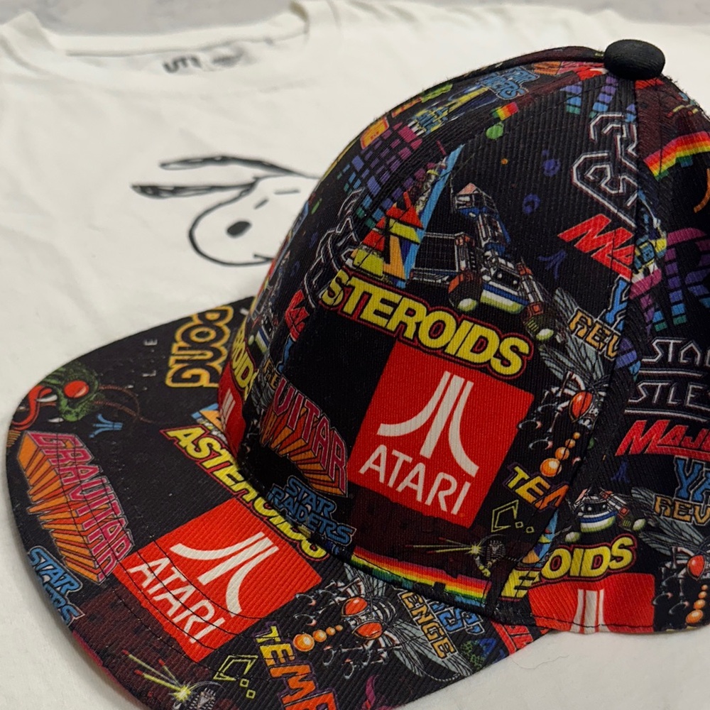 Atari Black Multicolor Gaming Cap - image 5